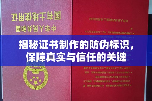 金昌揭秘证书制作的防伪标识，保障真实与信任的关键
